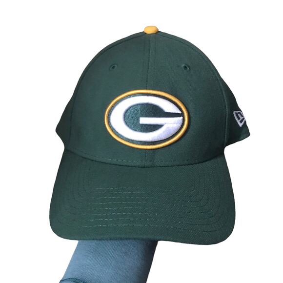 New Era Green Bay Packers Fitted Hat M/L - Picture 1 of 4
